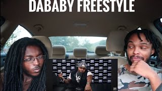 FREESTYLE DABABY UNDEFEATED  DaBaby Freestyles over quotLIKE THATquot amp quotGET IT SEXYYquot  REACTION [upl. by Noicnecsa]