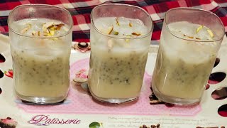 Badam Pista Milk Shake  बादाम पिस्ता मिल्क शेक  بادام پستے کا شربت ، Muharram special [upl. by Odicalp]