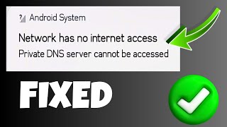 Private DNS server cannot be accessed FIX [upl. by Takeo735]