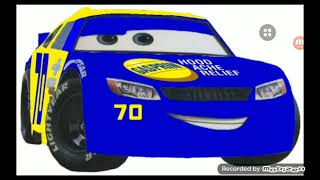 Cars 3 Floyd Mulvihill Rookie Paint Scheme [upl. by Aniat]