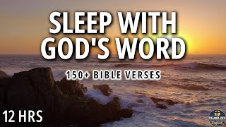 Sleep with Gods Word and find peace  Bible reading Ocean Waves  12 HRS [upl. by Idnerb296]