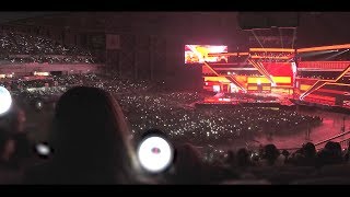 180125 방탄소년단 BTS  마이크 드롭 MIC Drop 떼창 fanchant  넓은직캠 wide fancam  서울가요대상  고척돔 [upl. by Margalit]