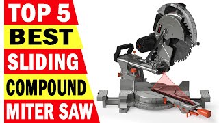 Top 5 Best Compound Miter Saw In 2024 [upl. by Dez]