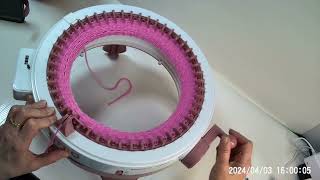 Sentro Circular Knitting Machine Tutorial  For complete beginners [upl. by Atnauqahs243]