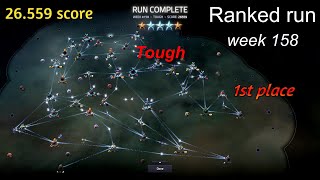 Slipways v 13  Ranked run week 158  tough difficulty  26559 score finished 1st [upl. by Ylreveb]