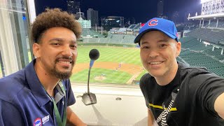 VIP access and SO MUCH FREE FOOD at Wrigley Field [upl. by Poulter295]