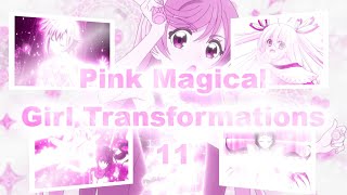 Pink Magical Girl Transformations 11 [upl. by Velasco]