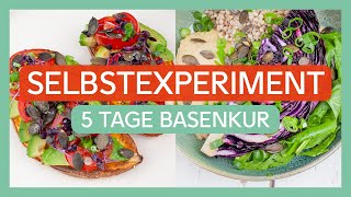 Basenkur 🥕 – mein 5 Tage Selbstexperiment mit basischer Ernährung  basische Rezepte 🌿 [upl. by Anerol]