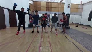 Druk Thimphu Boxing Club abs boxing defense [upl. by Codding]