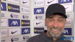 Liverpool 42 Liverpool  Jurgen Klopp Post Match interview [upl. by Damas638]