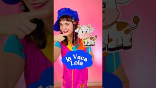 🌸🌼la Vaca lola tiene cabeza y tiene cola 🐮🐄🎶🌟🎈🌈 trenzarinatrabalenguas cancionesinfantiles [upl. by Stefan]