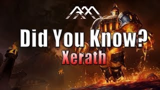 Xerath  Did You Know EP 54  League of Legends [upl. by Sivaj127]