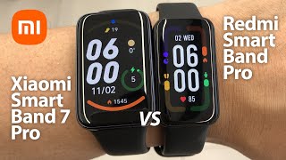 Xiaomi Smart Band 7 Pro vs Redmi Smart Band Pro  Comparison Review After 3 Months of Using [upl. by Ratcliffe]