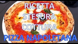 PIZZA VERACE NAPOLETANARICETTASTESURACOTTURA in Alfapizza DOLCE VITA [upl. by Oberon]