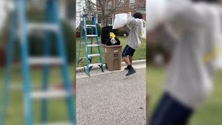 Garbage Can Prank GONE WRONG 😭💢  Dtay Known shorts [upl. by Bogoch]