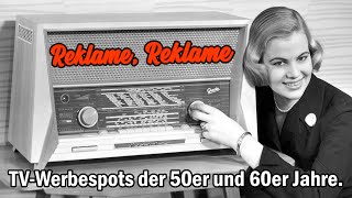 Reklame Reklame Werbespots der 50er und 60er Jahre Aus dem Retroarchiv [upl. by Atiuqcaj]