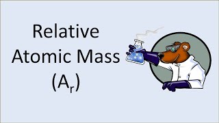 Relative atomic mass calculations [upl. by Jerrilyn]