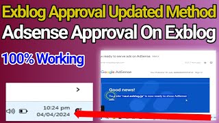 Exblog Adsense Approval New Method  Exblogjp Adsense Approval  Exblog Rejected From Adsense [upl. by Carn]