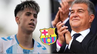 le fcbarcelone a fait une offre de dernière minute a Malaga pour une pépite de 17ans [upl. by Kegan654]