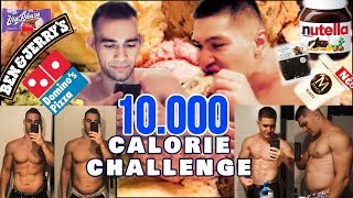 10000 CALORIE CHALLENGE  ΜΗΝ ΤΟ ΔΟΚΙΜΑΣΕΤΕ  ΦΑΓΑΜΕ ΜΕΧΡΙ ΣΚΑΣΜΟΥ  Panagiotis Rafail [upl. by Ellenar]