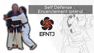 Nihon Taï Jitsu  Encerclement Latéral  EFNTJ [upl. by Etnahc]