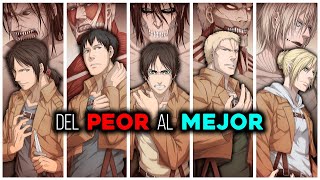 TOP 9 PODERES TITÁN  Shingeki no Kyojin  Attack on titan [upl. by Bringhurst]