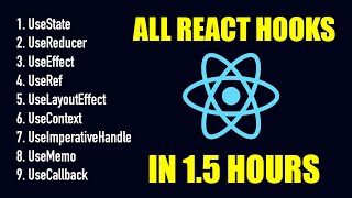 React Hooks Course  All React Hooks Explained [upl. by Scharff773]