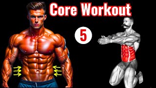 Strengthen Your Core with 3Min Home Exercises [upl. by Mahseh]