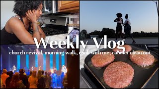 Vlog Target Haul Church Revival Morning Walk Kitchen Organization Cook with Me amp More  J Alyce [upl. by Eninnej]