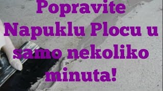 Kako Izolovati Napuklu Betonsku Plocu Izolacija Betonske Ploce [upl. by Leahciam]