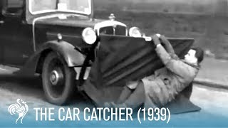 The Car Catcher Aka Motor Device 1939  British Pathé [upl. by Reger594]