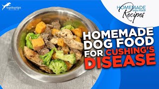 Recipe Homemade Dog Food for Cushings Disease [upl. by Aes380]