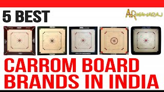 ✅ Top 5 Best carrom board brands in India with Price  🔥 Best Carrom Board in India [upl. by Wight910]