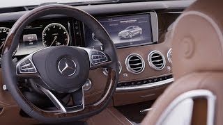 ► Mercedes S 500 COUPE  Interior [upl. by Ordnajela]