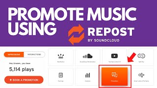 How To Promote Your Music Using REPOST BY SOUNDCLOUD 🤔  Full Walkthrough [upl. by Aryamoy155]