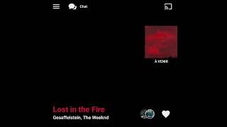 Gesaffelstein The Weeknd  Lost it the Fire  Version Skyrock [upl. by Bigod915]