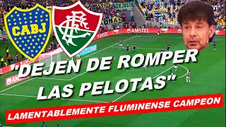 🔴Relato Destruido Daniel Mollo🔴 Boca 1  Fluminense 2 Copa Libertadores 2023 Final [upl. by Yvor]