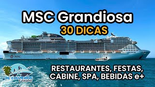 Viajei no MSC Grandiosa por 7 dias É bom mesmo [upl. by Jerrylee530]