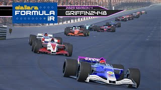 260mph recovery  iRacing Formula IR01 at Indianapolis [upl. by Farrison104]