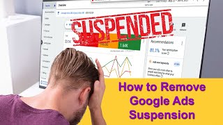 Google Ads account suspension  Ads suspension appeal form  circumventing systems policy google ads [upl. by Enerehs]