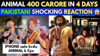 ANIMAL CROSSES 400CR IN 4 DAYS  RANBIR KAPOOR BOBBY DEOL RAHSMIKA M  PAKISTANI REACTION [upl. by Stewardson]