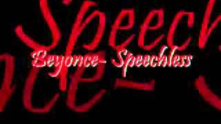 BeyonceSpeechless lyrics [upl. by Hung]