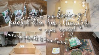 • WIELKI UNBOXING 😍🐰🤍 • Paczek dla królików 🐇 [upl. by Alimrahs938]