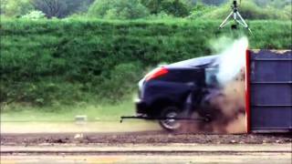 Crash Test Ford Focus 120 mph 190 kmh [upl. by Ohaus770]