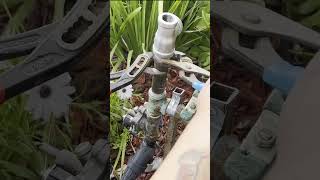 Banging Irrigation Pipes Install a Water Hammer Arrestor shorts [upl. by Trevah]