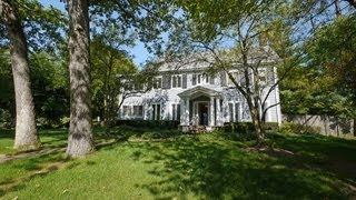 A classic East Winnetka Colonial on a welllocated thirdacre [upl. by Ahsrav]