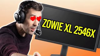 ZOWIE XL 2546X  PROFESSIONAL ESPORTS CASTER Review [upl. by Franciskus]