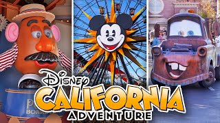 Disney California Adventure Rides  2024 POVs at the Disneyland Resort 4K [upl. by Attenrev]