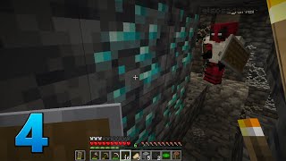 Encontramos diamantes  Ep 4  Minecraft Survival con MODs minecraft [upl. by Durward391]