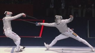 Korea Win Fencing Mens Sabre Team Gold  London 2012 Olympics [upl. by Aiuhsoj]